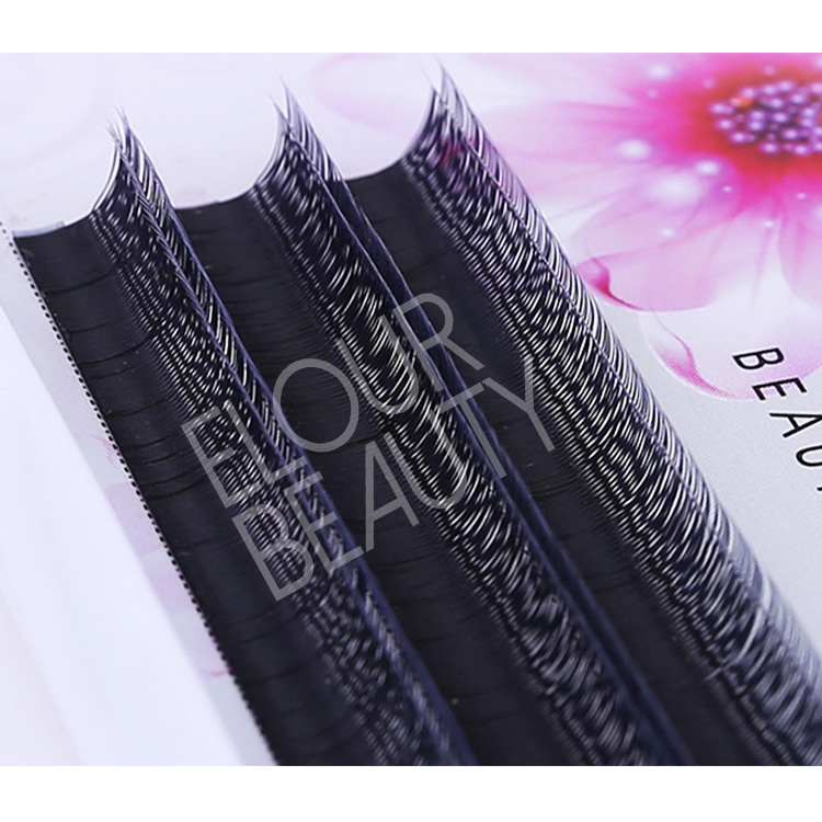 New arrival double layers volume eyelashes extension EJ21